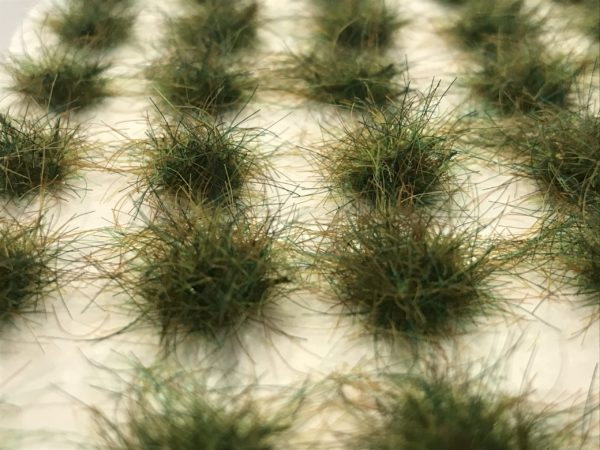 Premium large Static Grass Tufts Self-Adhesive Autumn Grass