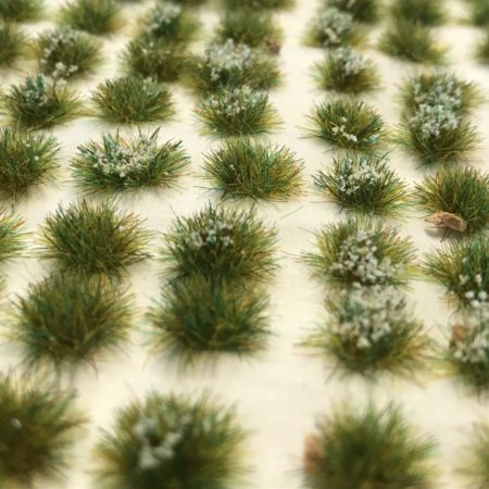 Self-Adhesive Static Grass Tufts Crops or flowers 5mm high